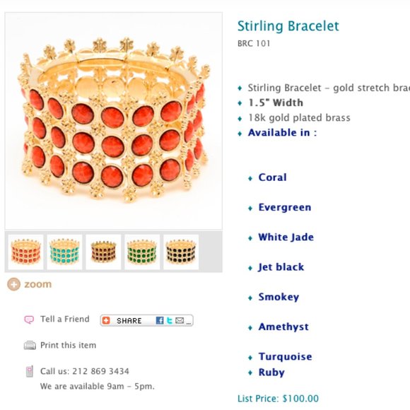 Amrita Singh Stirling Bracelet - Picture 3 of 3